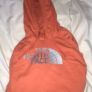 NORTH FACE: Orange Hoodie